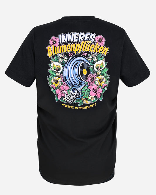LIMITED T-Shirt | Inneres Blumenpflücken 2024 | Schwarz