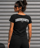 Girlyshirt | Spikes | Schwarz