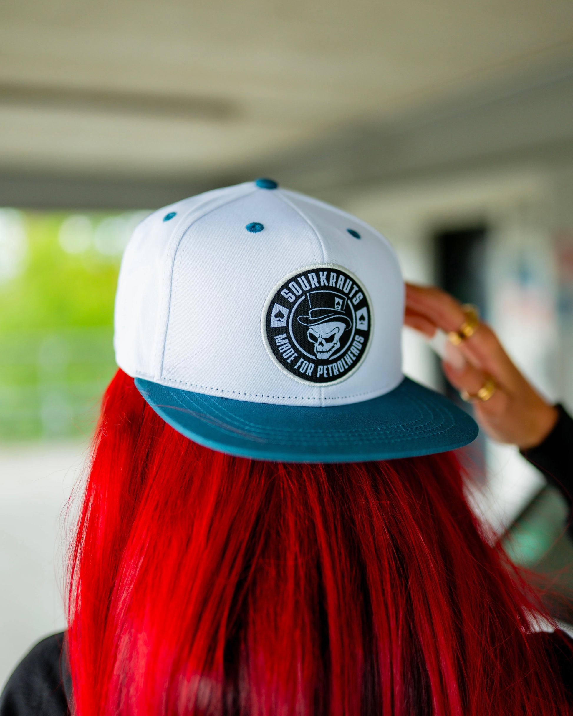 Snapback Hat | SK II | WHITE