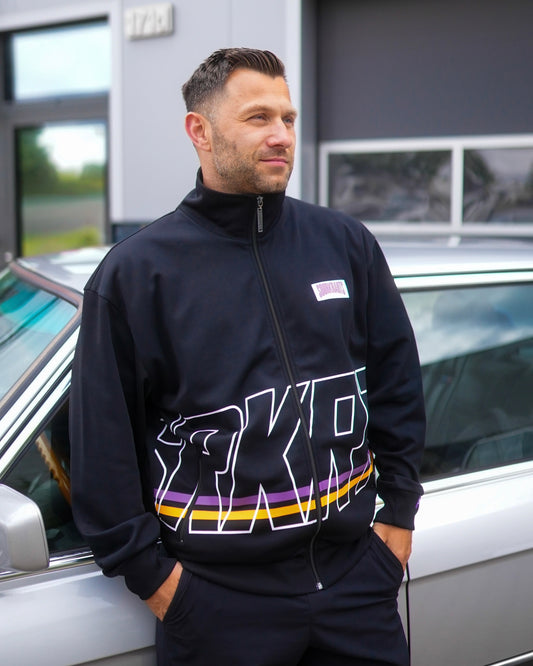 Track Club Jacket | SRKRTS | Schwarz