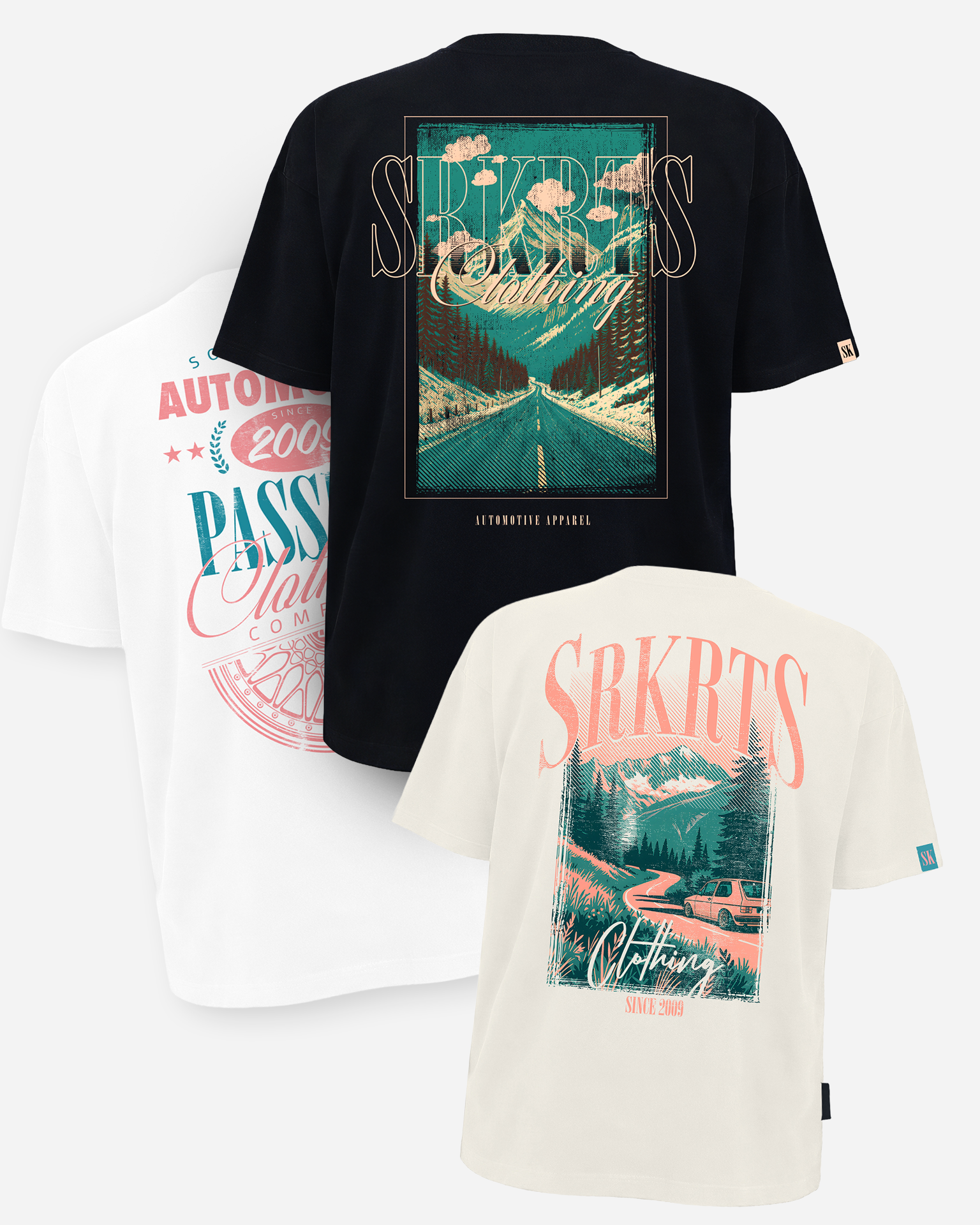10% OFF | T-Shirt Bundle Stars/Passion/Roads