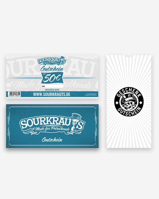 Sourkrauts Gutscheinkarte 50 Euro