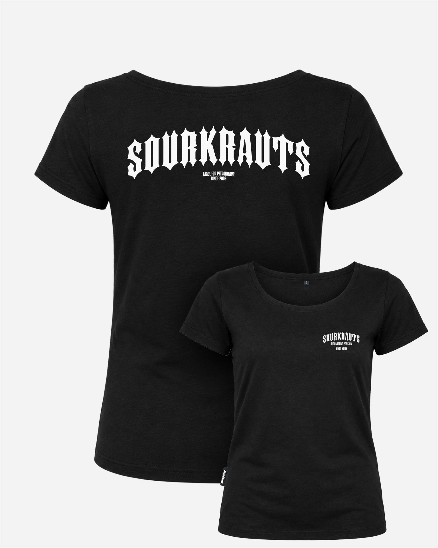 Girlyshirt | Spikes | Schwarz