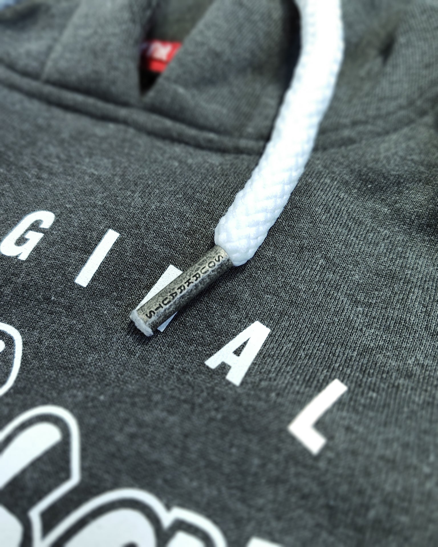 Hoody Johannes  | Dunkelgrau Meliert
