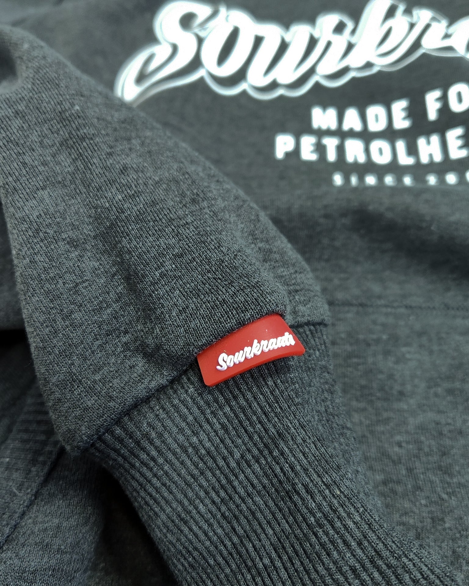 Hoody Johannes  | Dunkelgrau Meliert