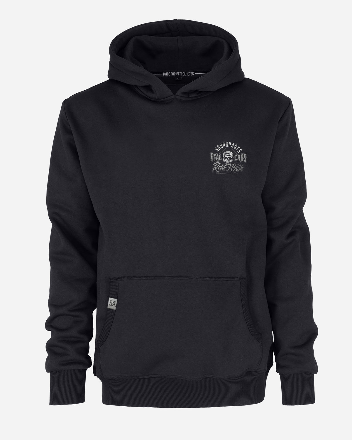 Unisex Hoodie | Real Cars Real Noise | Schwarz