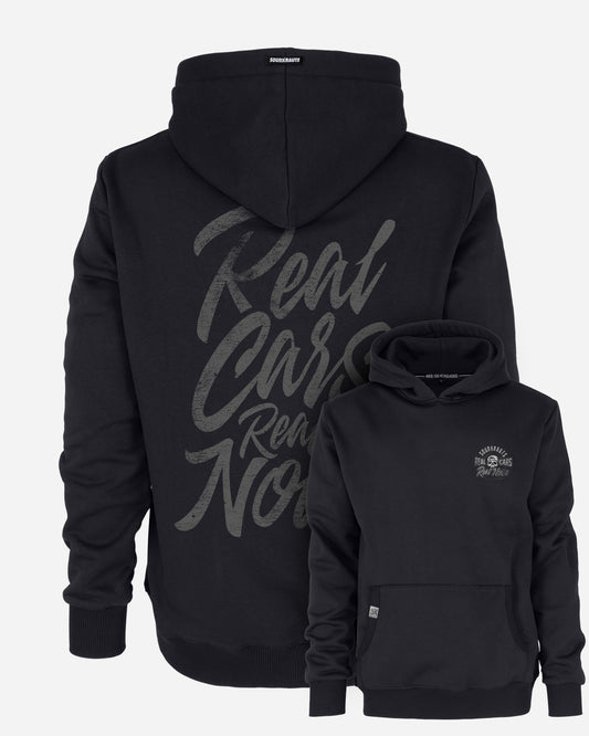 Unisex Hoodie | Real Cars Real Noise | Schwarz