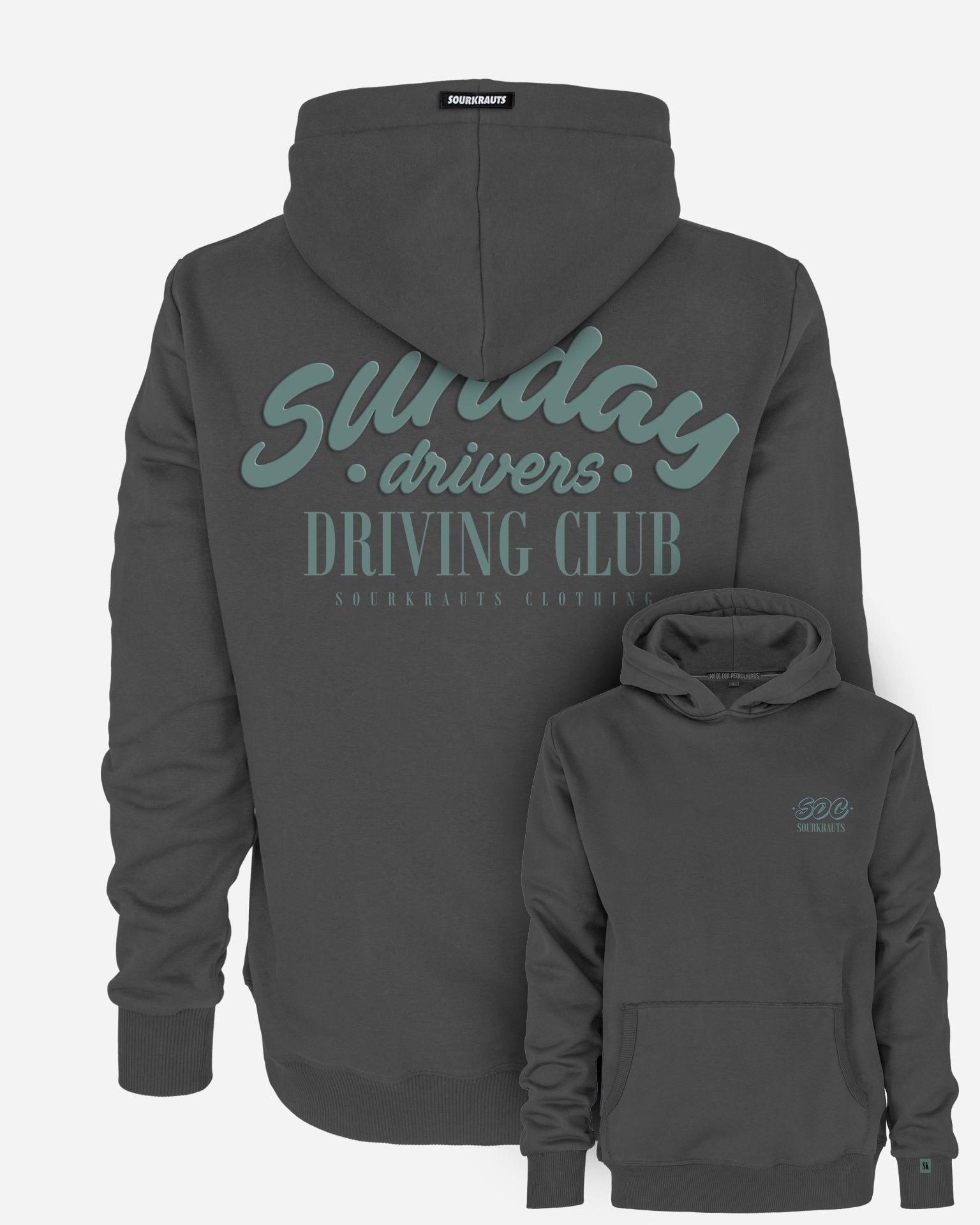 Unisex Hoodie | Sunday Drivers | Dunkelgrau