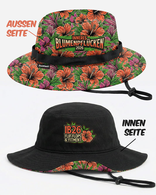 Limited Edition | Reversible Hat Inner Flower Picking 2026