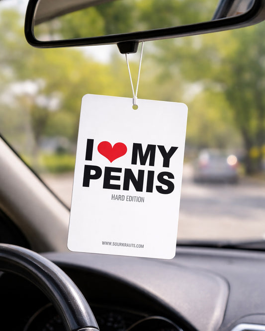 Air freshener I Love My Penis