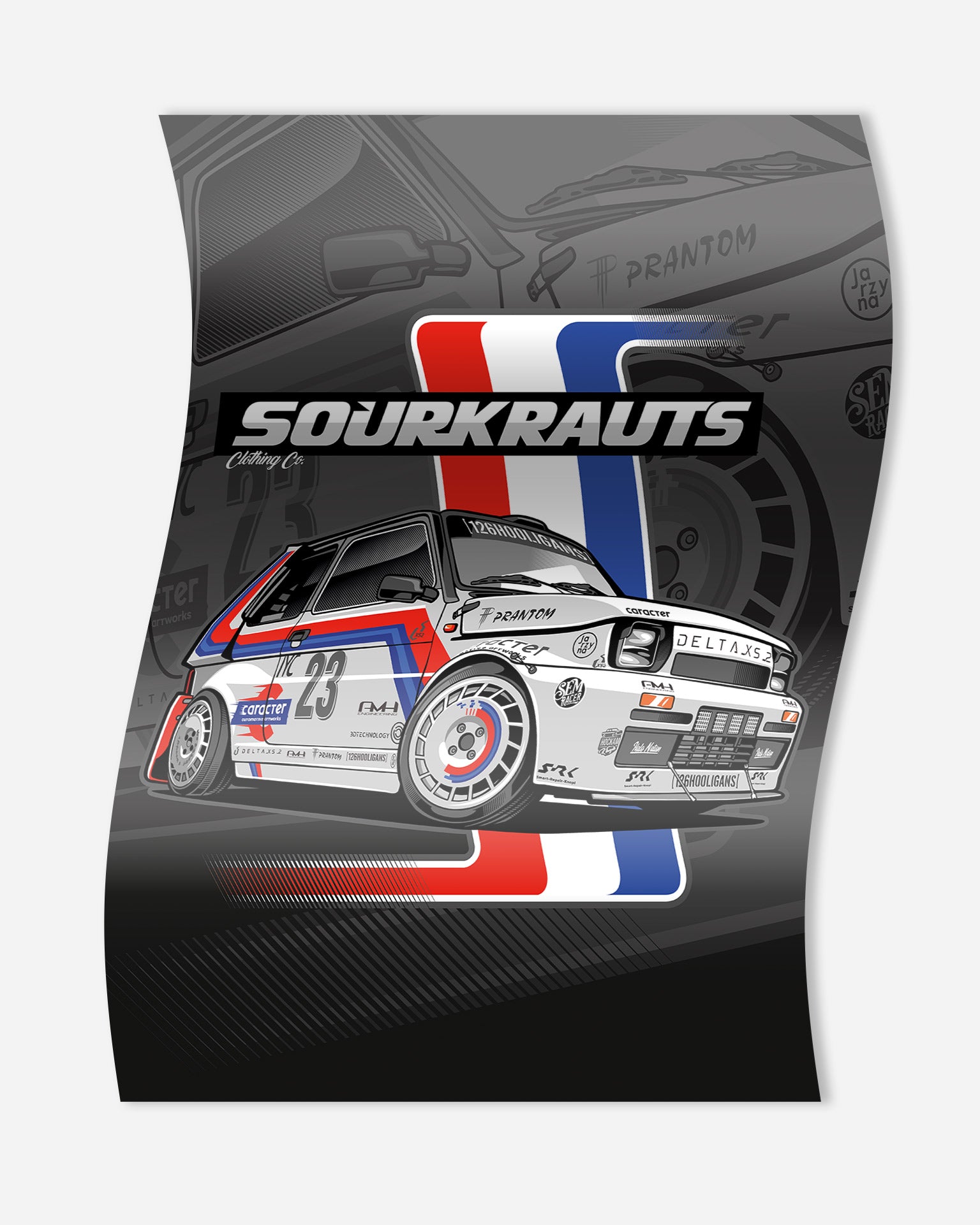 Poster | Fiat 126 | A2 – Sourkrauts