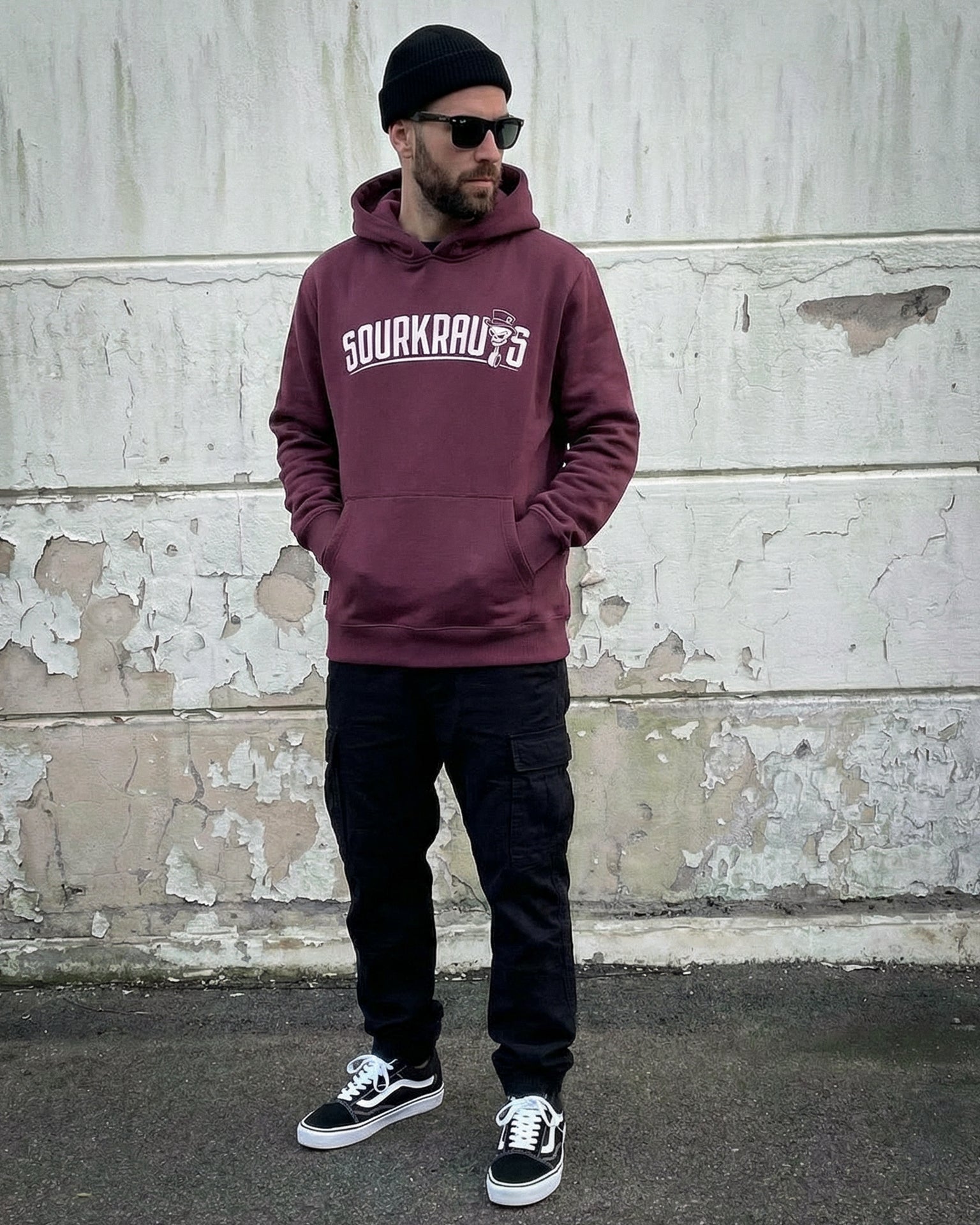 Unisex Hoodie | SK I | Maroon