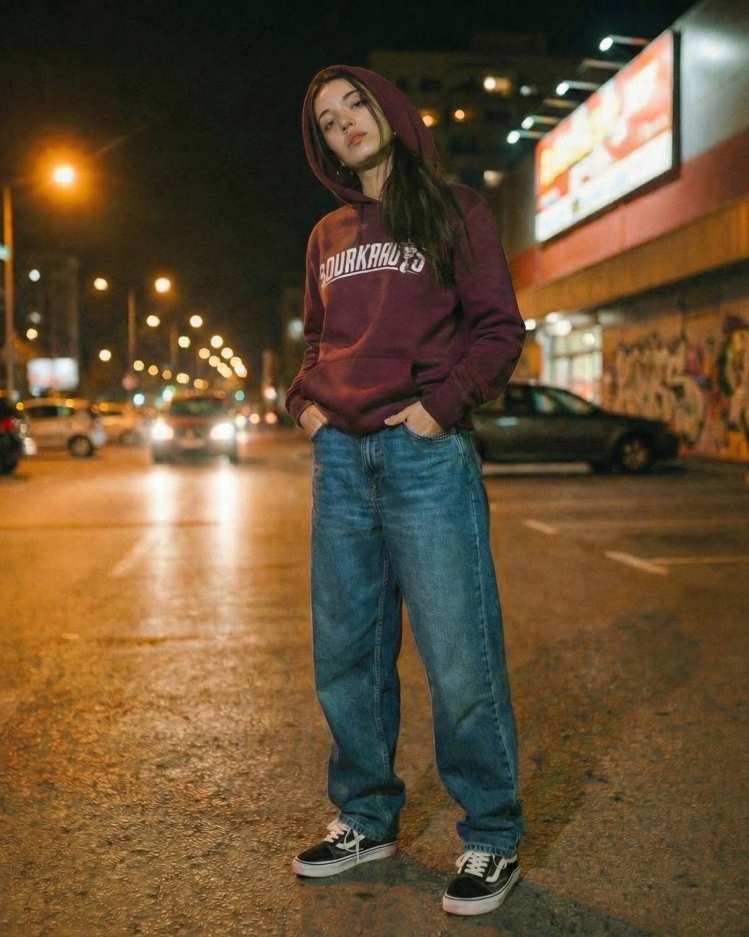 Unisex Hoodie | SK I | Maroon