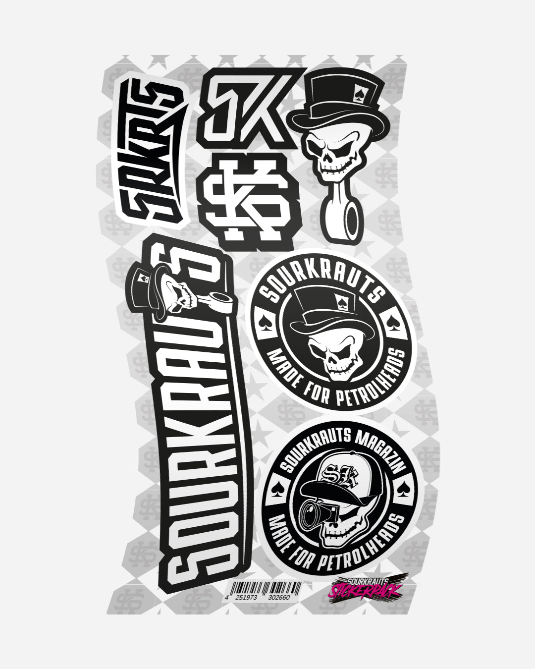 Sourkrauts Stickerpack |  SK