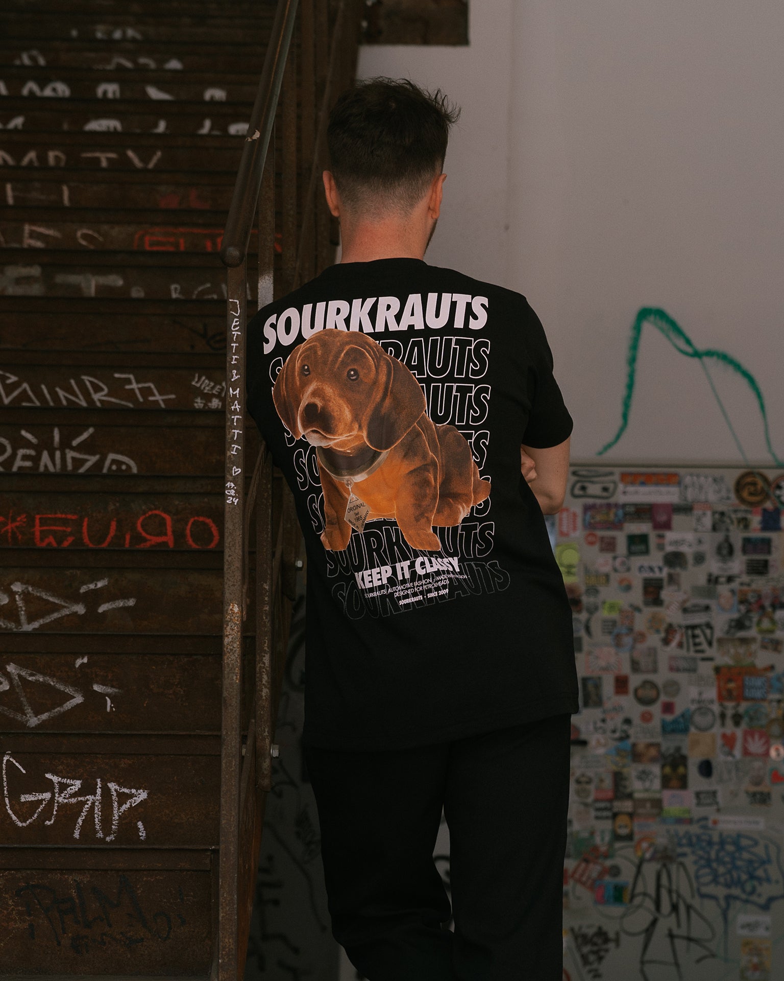 T-Shirt | Dachshund | Black