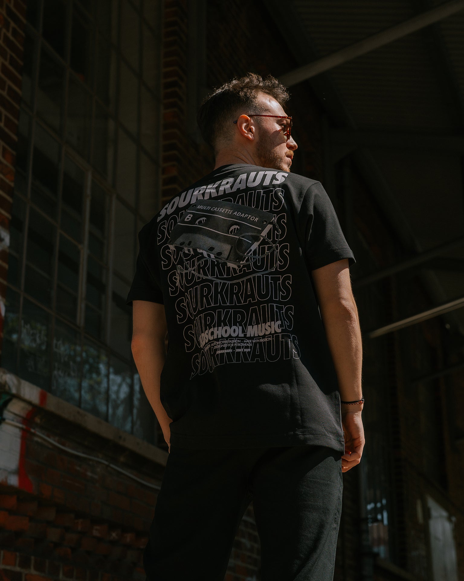 T-Shirt | Tape | Black