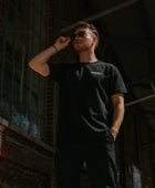 T-Shirt | Tape | Black