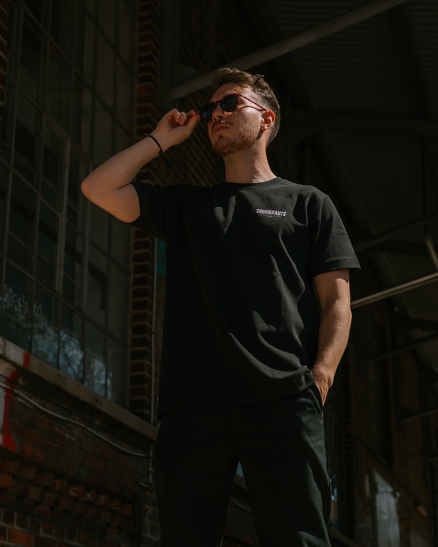 T-Shirt | Tape | Black