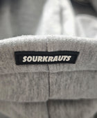 Oversized Unisex Hoodie | Stripes | Gray Melange