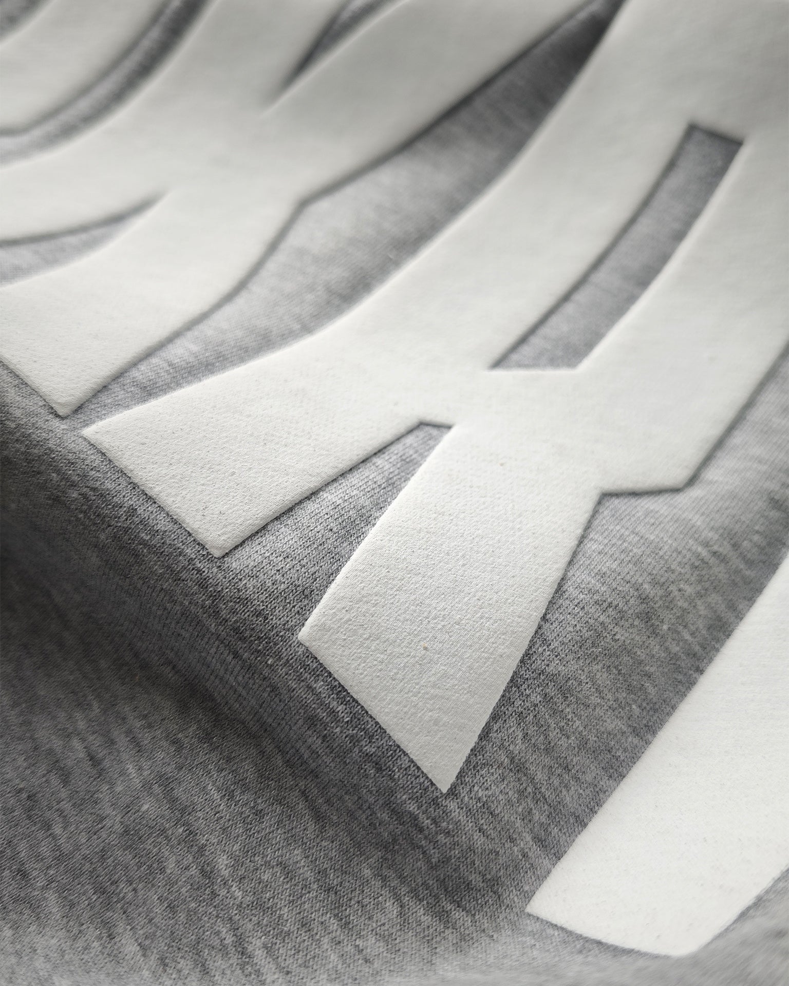Oversized Unisex Hoodie | Stripes | Gray Melange
