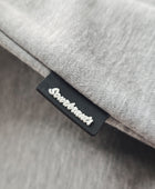 Oversized Unisex Hoodie | Stripes | Gray Melange