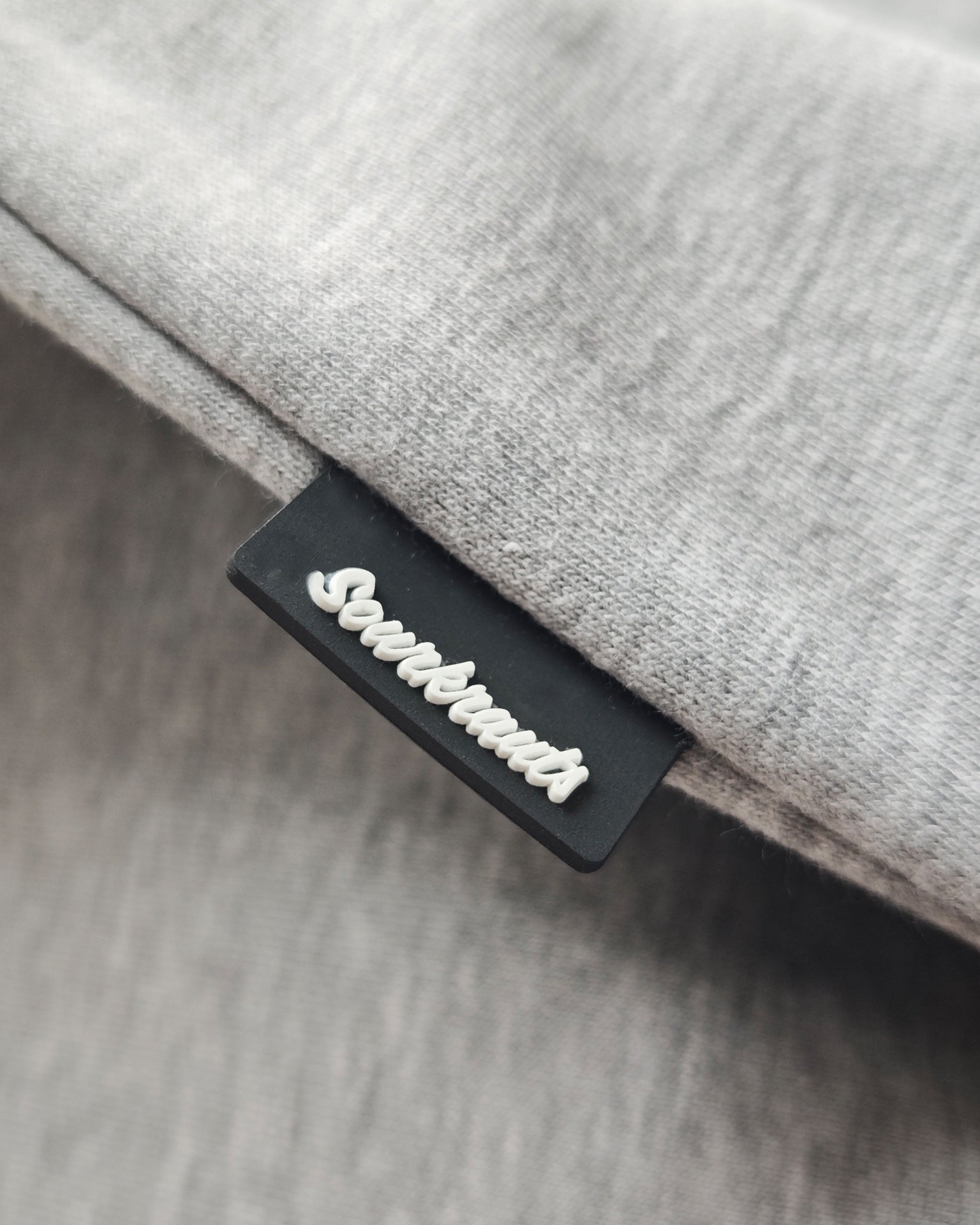 Oversized Unisex Hoodie | Stripes | Gray Melange