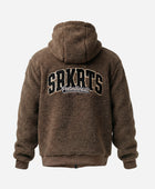 Teddy Jacke | SRKRTS | Braun | Gefüttert