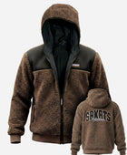 Teddy Jacke | SRKRTS | Braun | Gefüttert