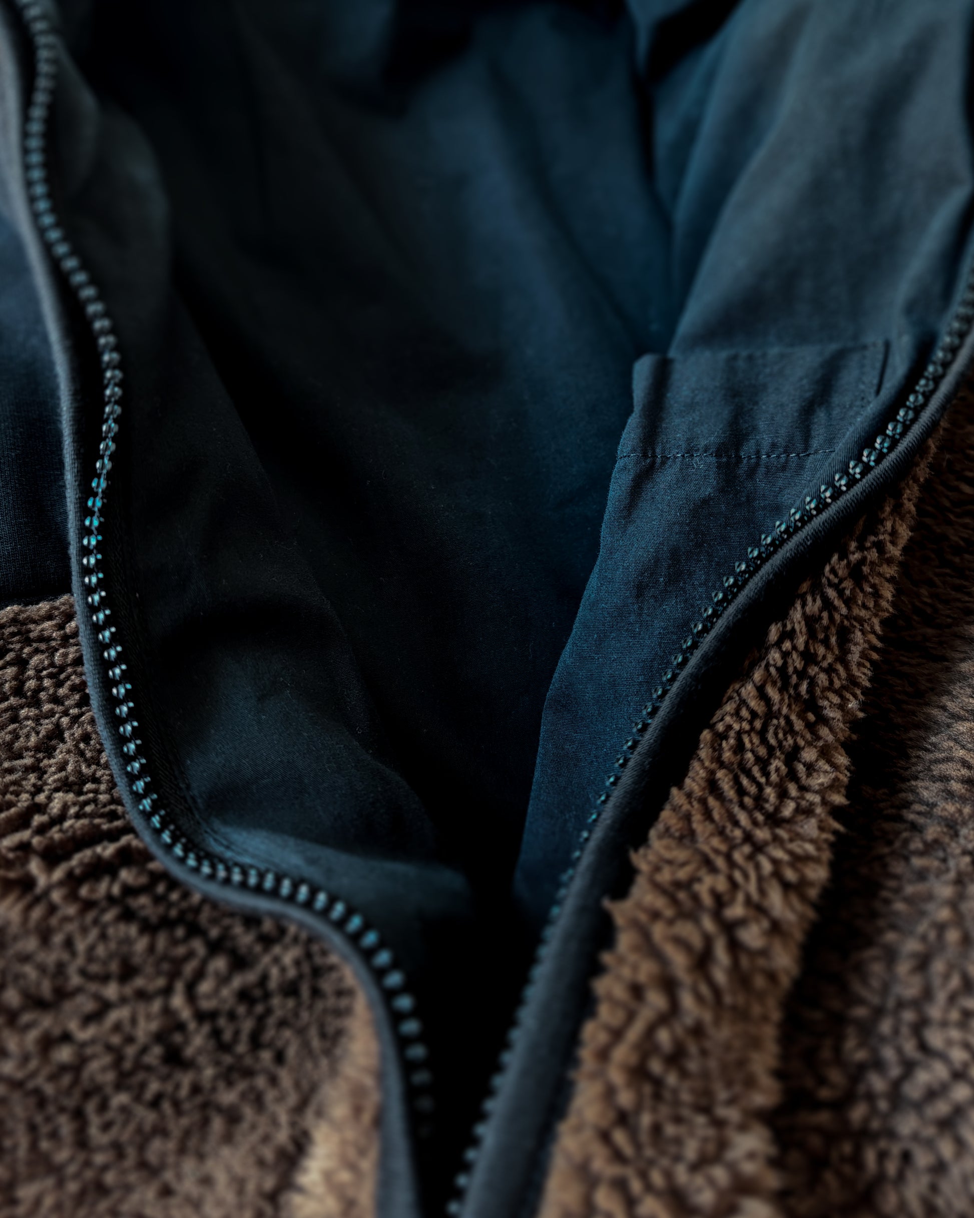 Teddy Jacke | SRKRTS | Braun | Gefüttert