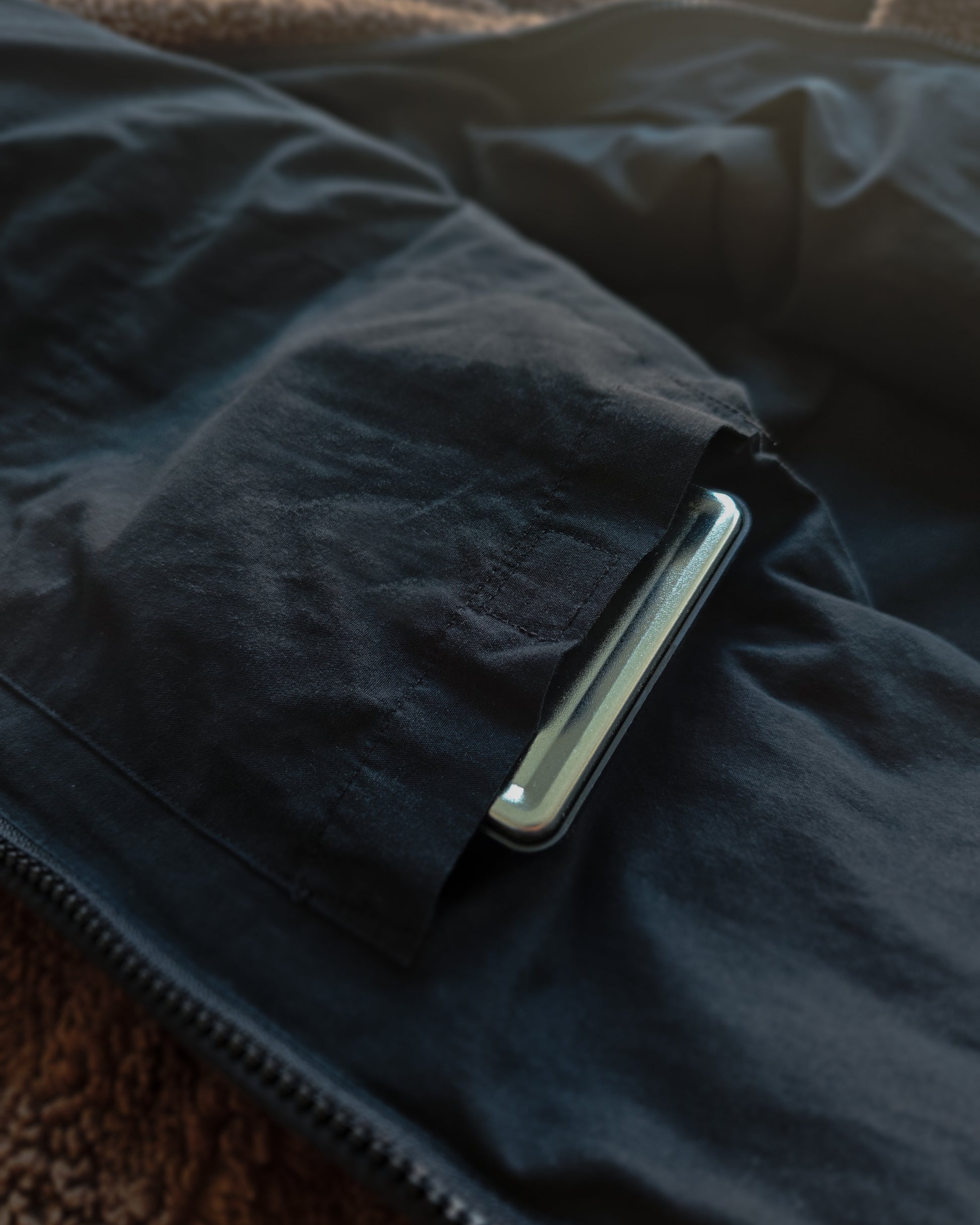 Teddy Jacke | SRKRTS | Braun | Gefüttert