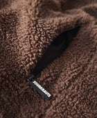 Teddy Jacke | SRKRTS | Braun | Gefüttert