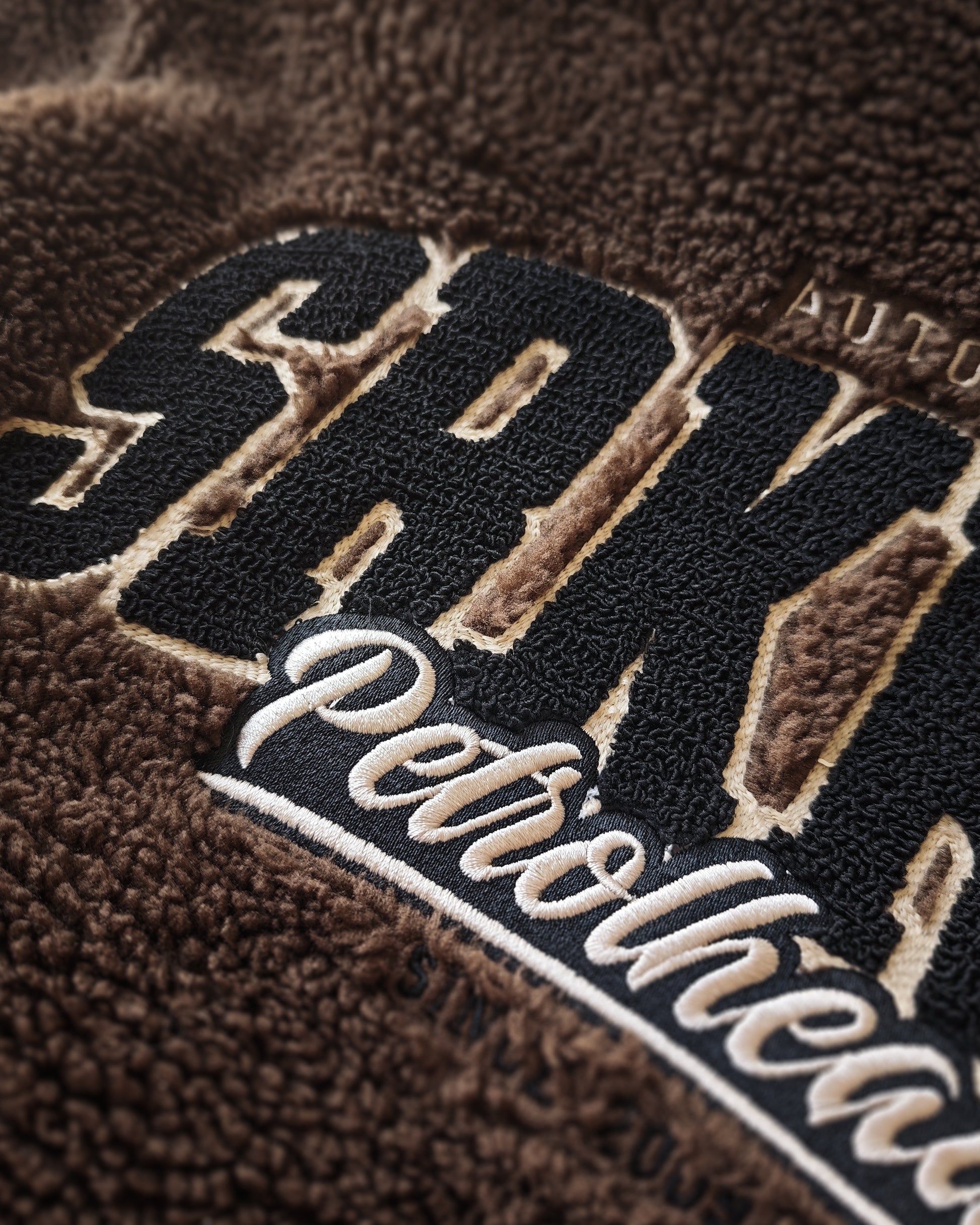 Teddy Jacke | SRKRTS | Braun | Gefüttert