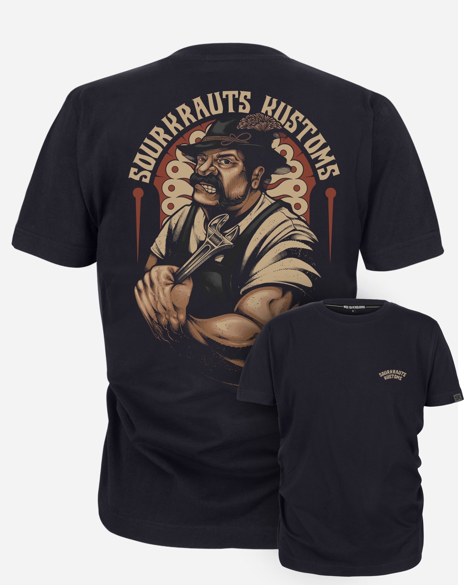 T-Shirt | SK Schrauber | Schwarz