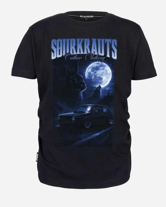 T-Shirt | Outlaw Rabbit | Black