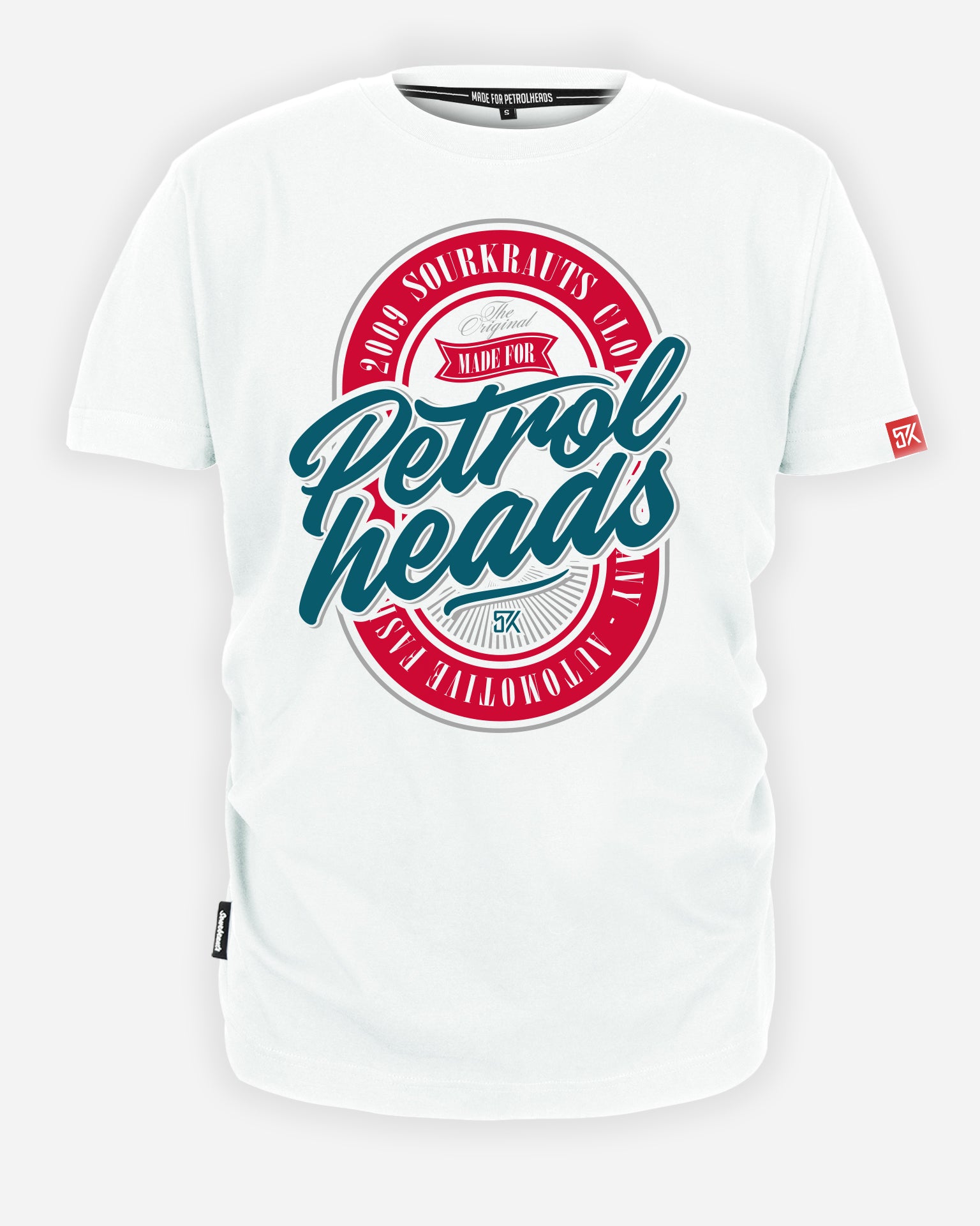 T-Shirt | Petrolheads | Weiss