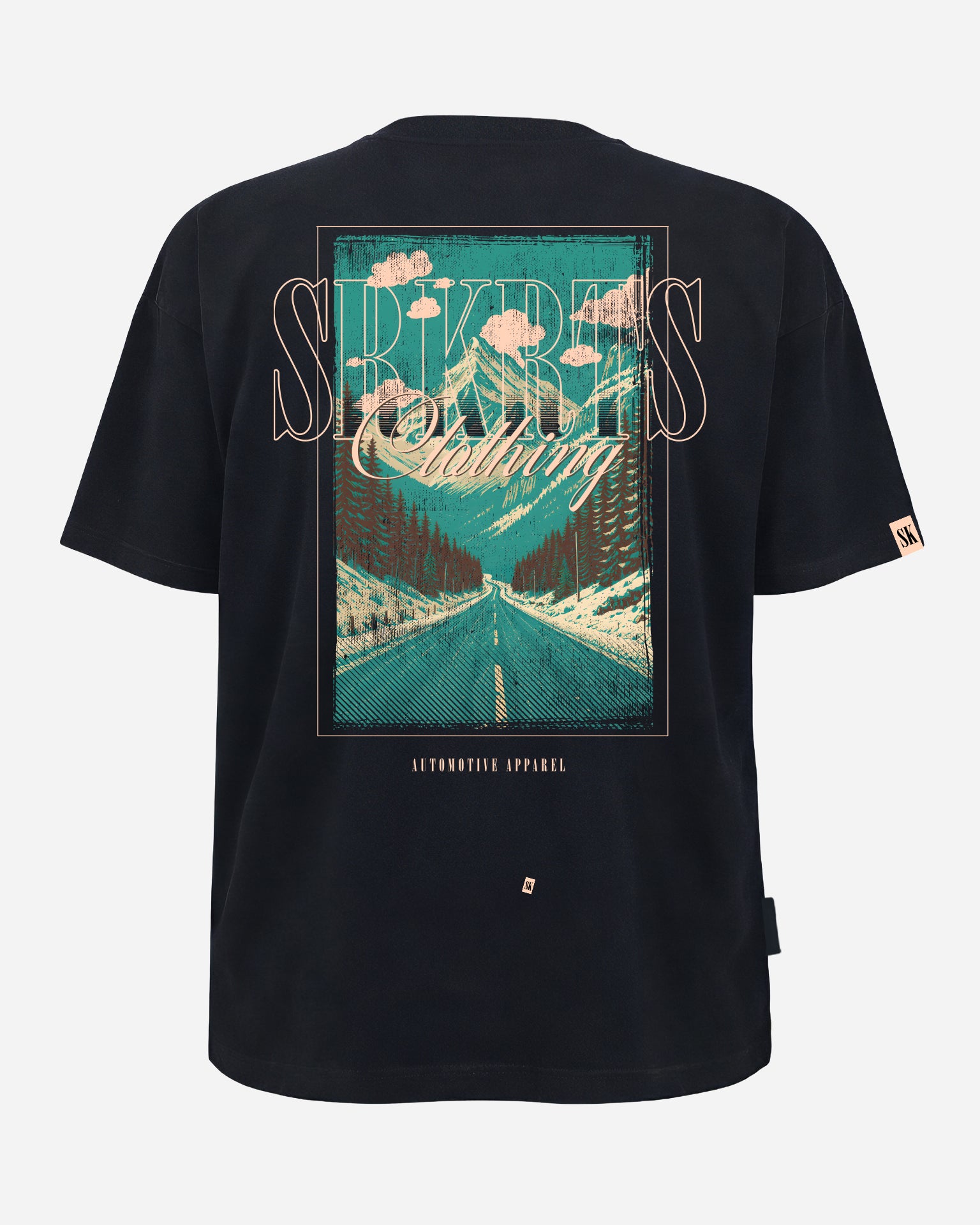 OVERSIZED T-Shirt | Roads | Black