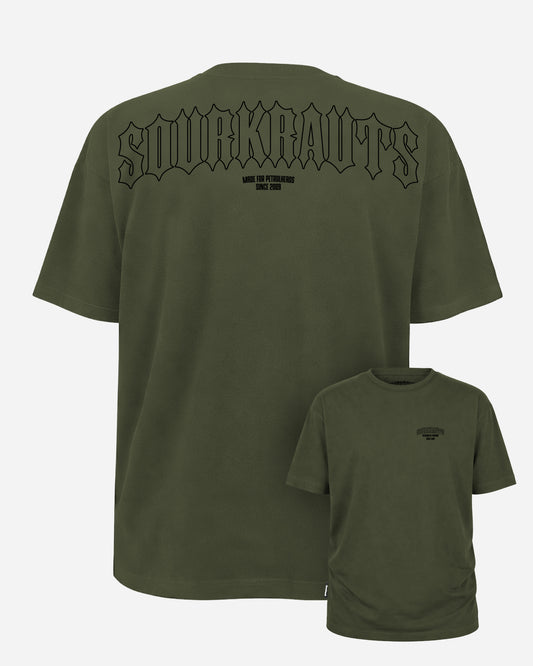 T-Shirt | Spikes | Olive