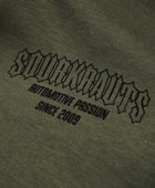 Oversized | T-Shirt |  Spikes | Olive