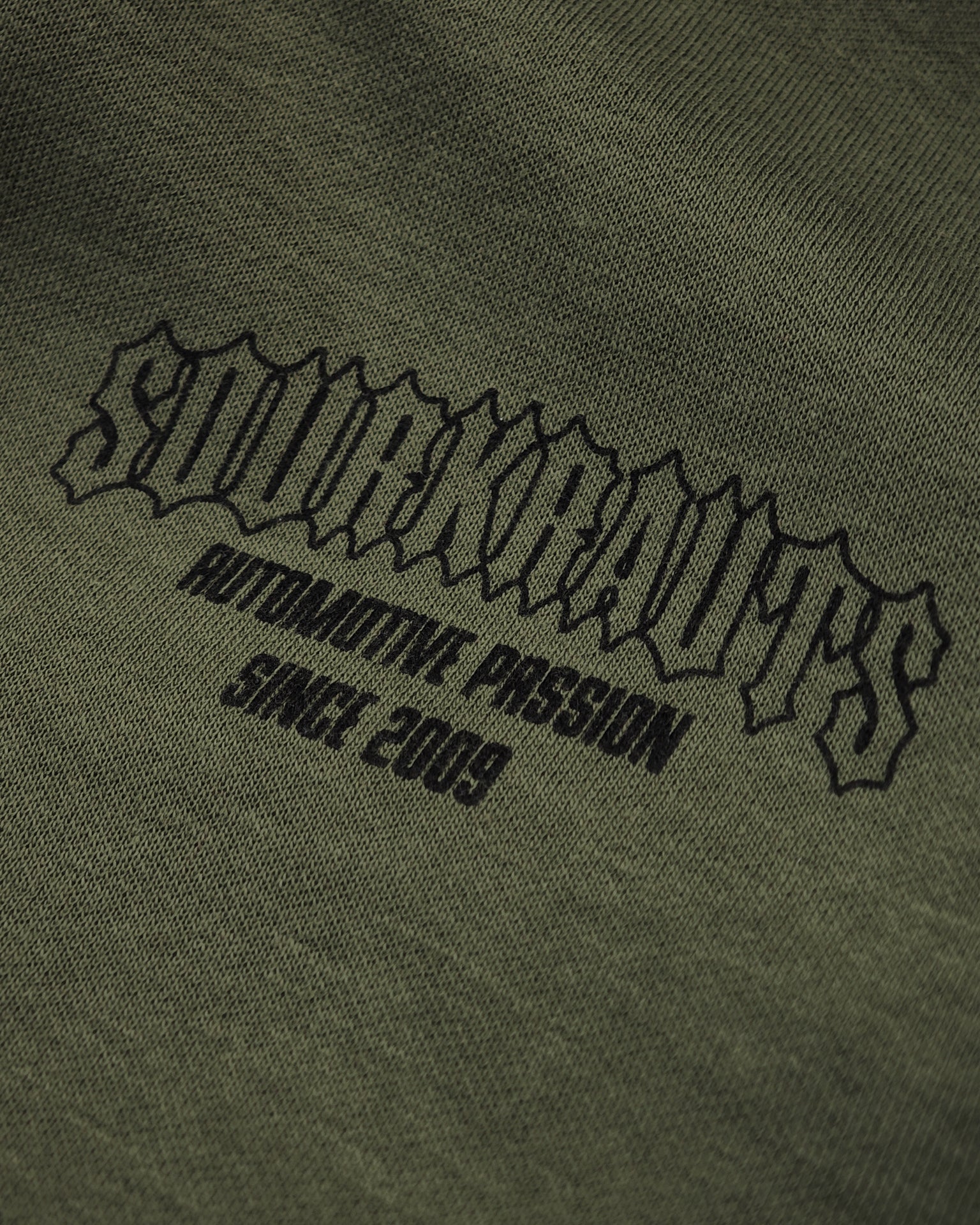 Oversized | T-Shirt |  Spikes | Olive