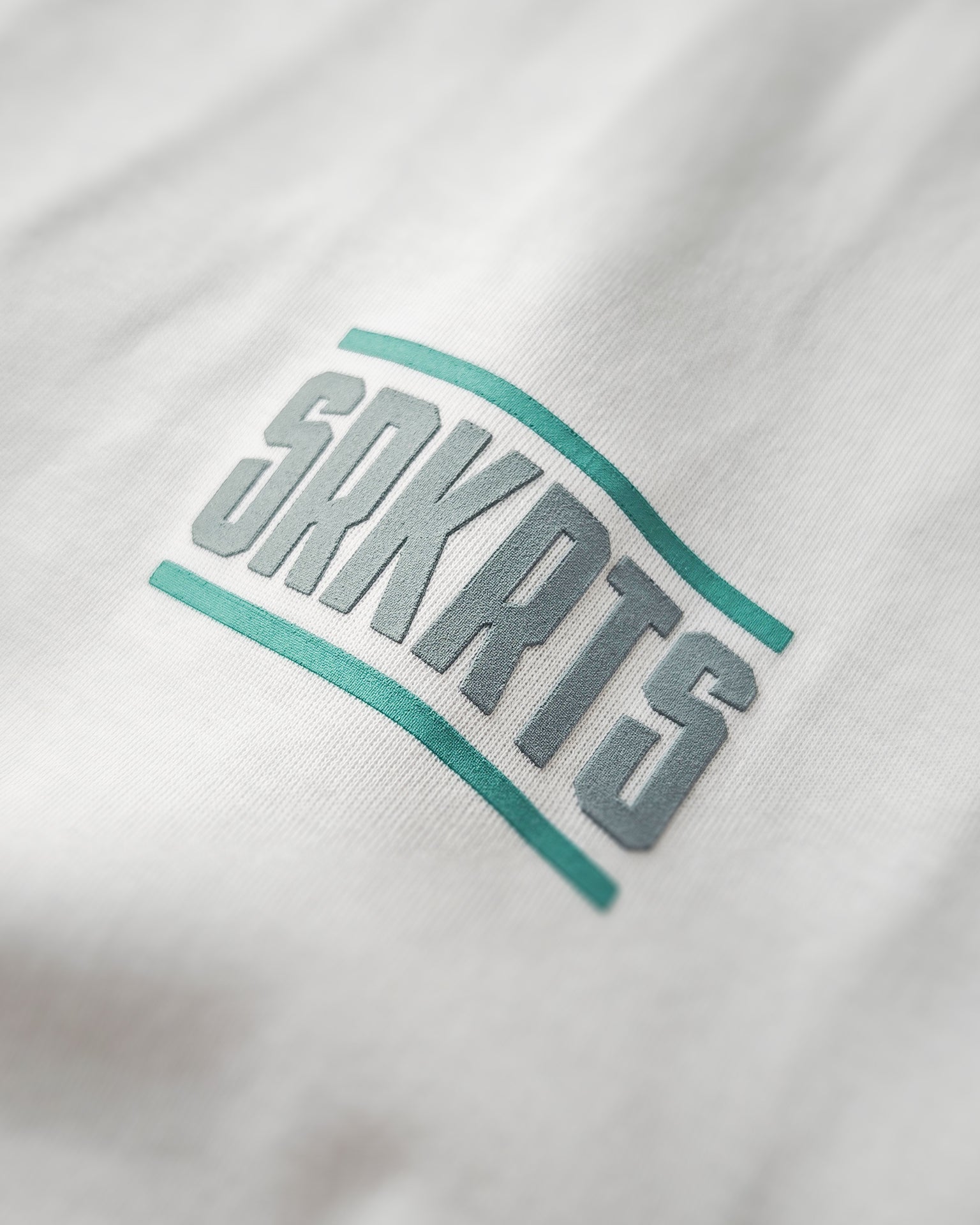 Oversized T-Shirt | Stripes | White