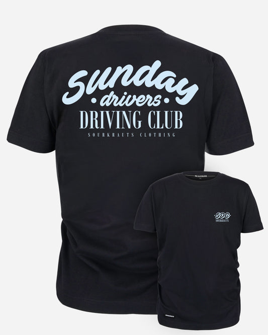 T-Shirt | Sunday Drivers | Schwarz