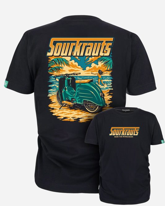 T-Shirt | Swallow Beach | Schwarz