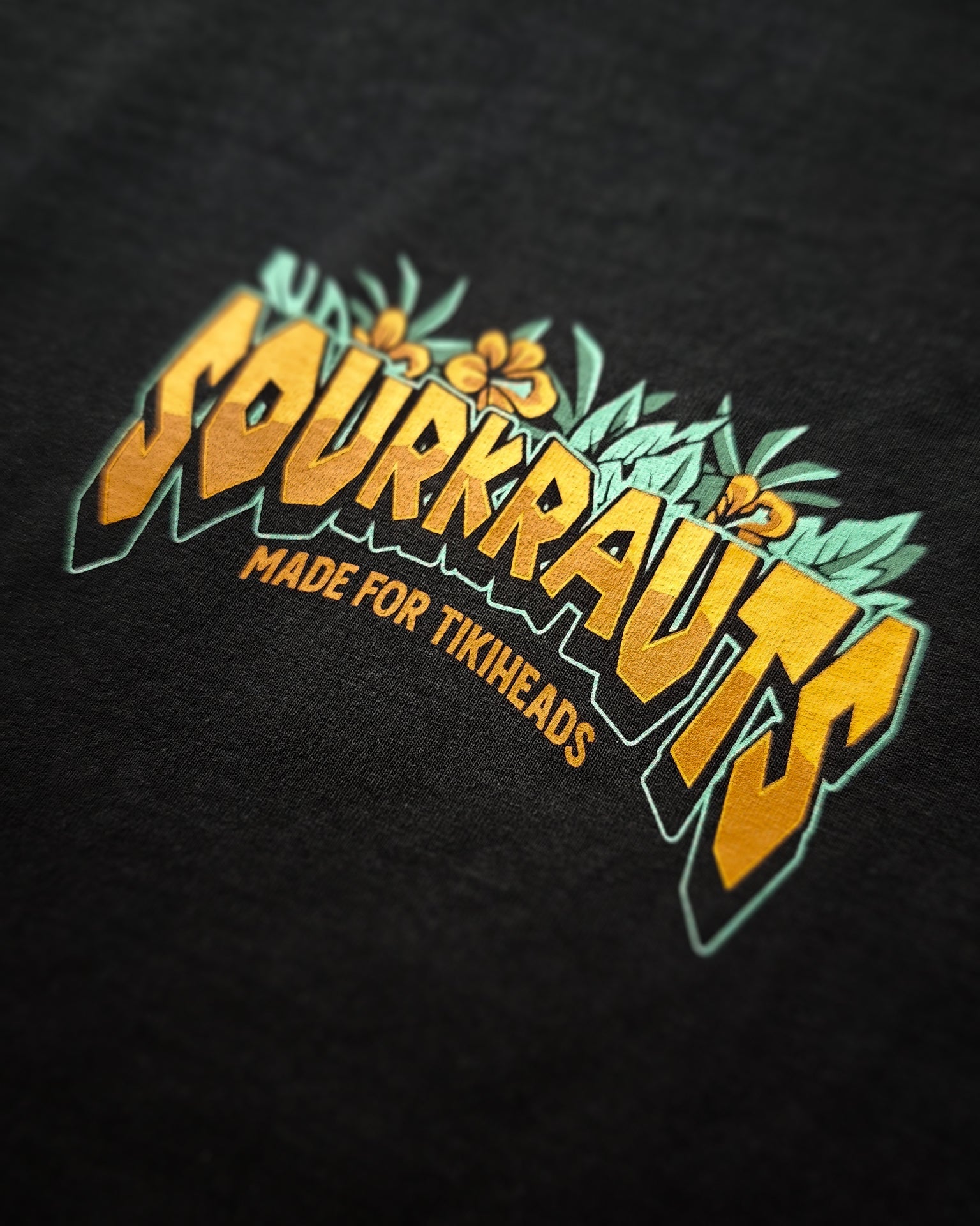 T-Shirt | Tiki | Schwarz