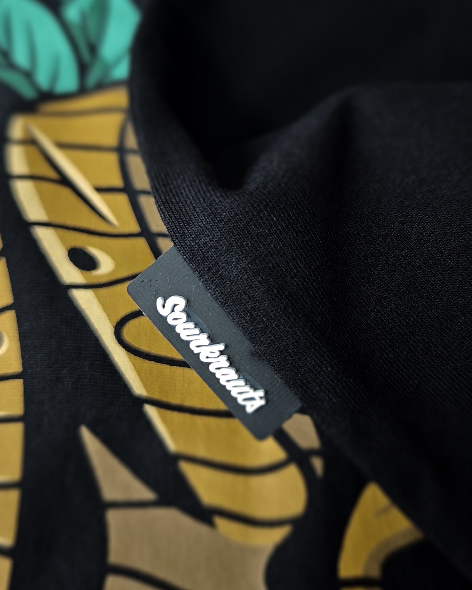 T-Shirt | Tiki | Schwarz