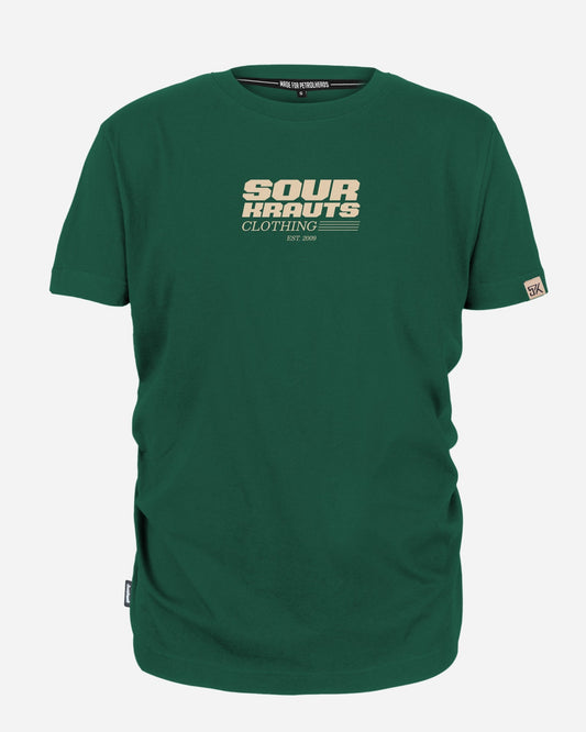 T-Shirt | Young Guys Old Rides  Grün