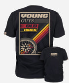 T-Shirt | Young Guys Old Rides | Schwarz